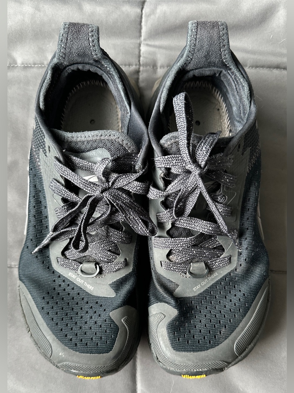 Altra Olympus 6 Women's 8.5 Black Trail Running Shoes Vibram Megagrip
